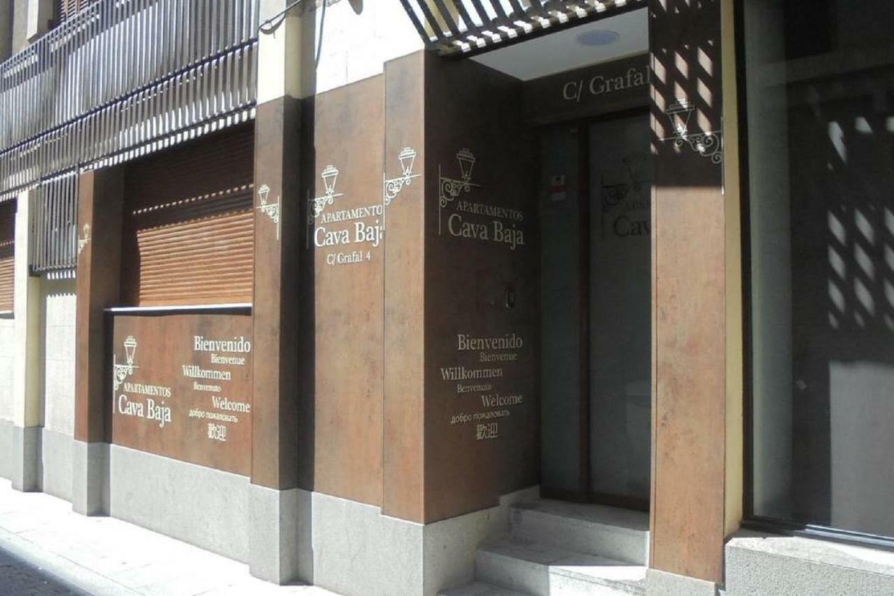 Apartamentos Cava Baja Madrid Dış mekan fotoğraf